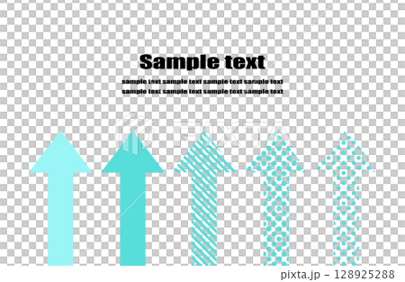 上升的淡藍色箭頭背景向量圖 128925288