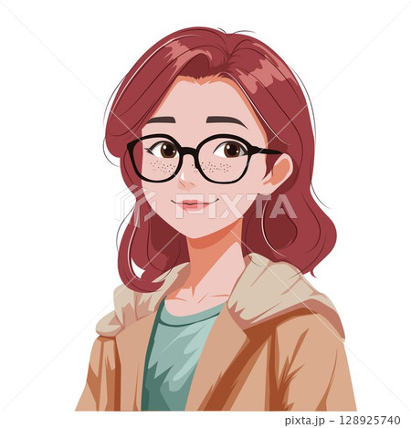 red hair ginger woman 128925740