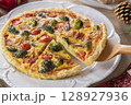 トマトとブロッコリーのキッシュ 128927936