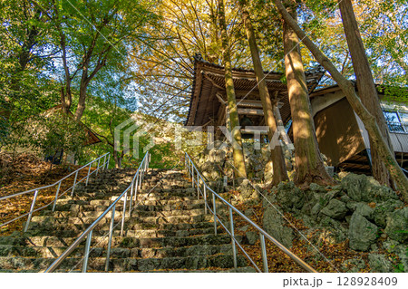 秋の聖宝寺 秋の聖宝寺 128928409