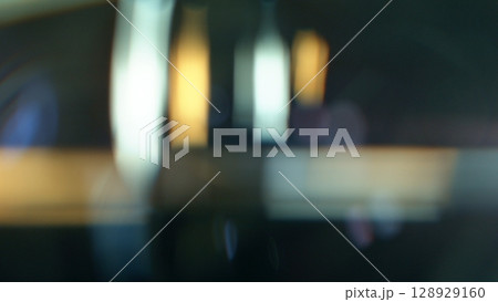 Abstract background of real lens flare for overlay or transition 128929160