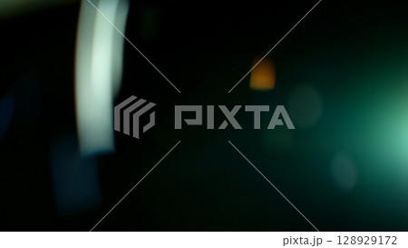 Abstract background of real lens flare for overlay or transition 128929172