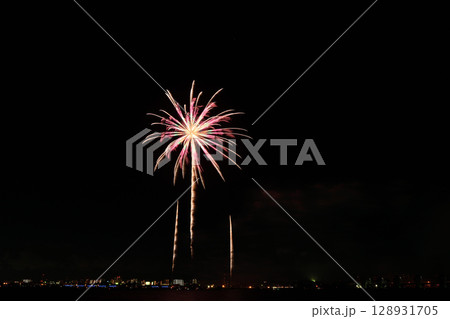夏の夜空に咲く花火 <桑名水郷花火大会2025> 夏の夜空に咲く花火 <桑名水郷花火大会2025> 128931705