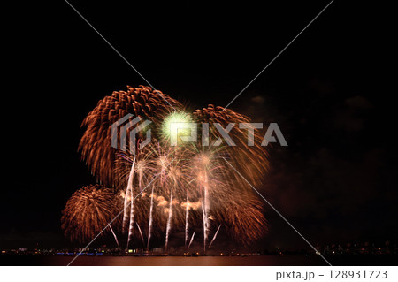 夏の夜空に咲く花火 <桑名水郷花火大会2025> 夏の夜空に咲く花火 <桑名水郷花火大会2025> 128931723