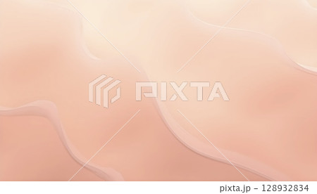 Soft Flowing Peach Gradient Abstract Design 128932834