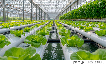 Indoor system for fresh lettuce farming 128933000