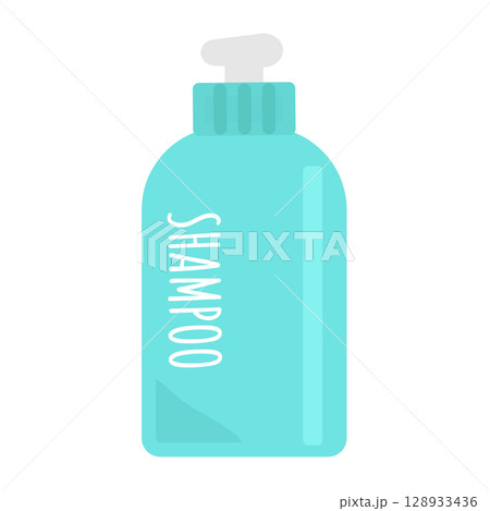シャンプーボトル　イラスト 128933436