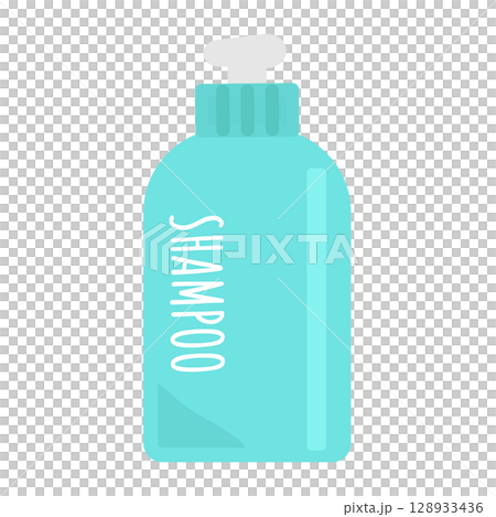 シャンプーボトル　イラスト 128933436