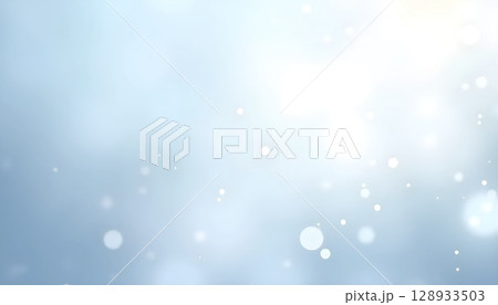 Blue and White Bokeh Light Texture 128933503