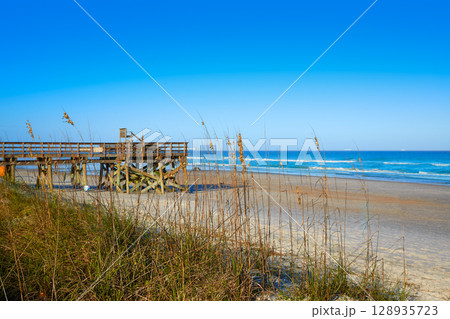 Atlantic Beach in Jacksonville of florida USA Atlantic Beach in Jacksonville of florida USA 128935723