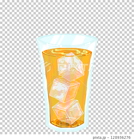 冰橙汁 冰橙汁 128936276