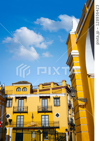 Seville la Macarena barrio street in Sevilla 128936423