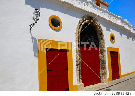 Seville Maestranza bullring plaza toros Sevilla 128936425