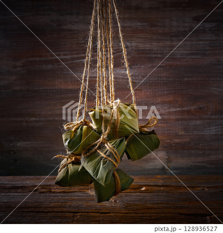 Zongzi Glutinous sticky Rice Dumplings recipe 128936527