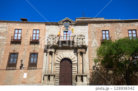 Toledo Arzobispal facade in Spain 128936542