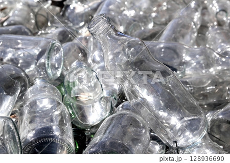 bottle glass recycle mound pattern bottle glass recycle mound pattern 128936690