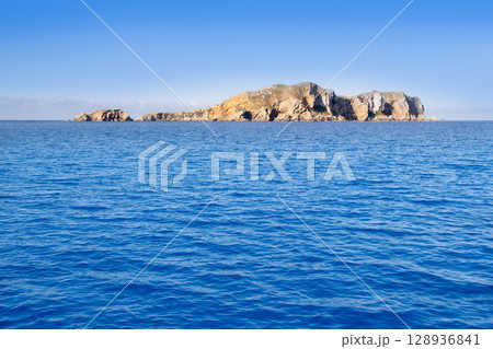 Ibiza Esparto island from a boat view 128936841