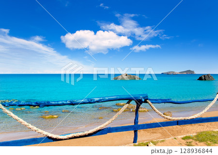 Aiguas Blanques Agua blanca Ibiza beach Aiguas Blanques Agua blanca Ibiza beach 128936844