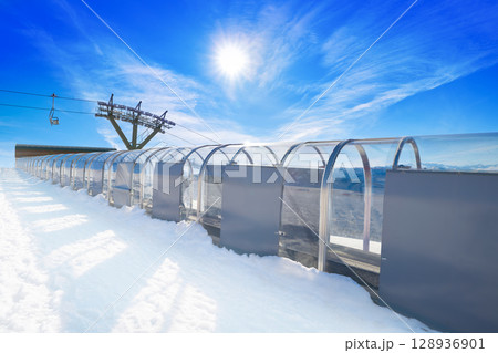 Baqueira Beret in Lerida Catalonia ski spot resort in Aran Valley Baqueira Beret in Lerida Catalonia ski spot resort in Aran Valley 128936901