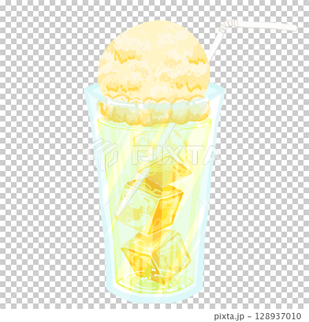 おいしいりんごフロート 128937010