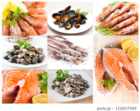 Collage of photos 128937409