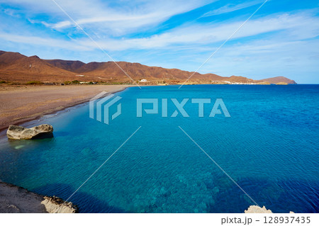 Almeria Cabo de Gata Playa del Arco arch beach 128937435