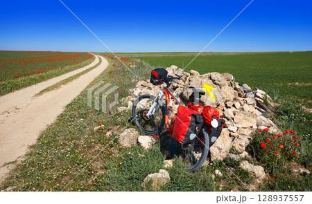 Camino de Santiago by bicycle Saint James 128937557