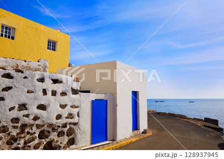 Taralejo beach Fuerteventura at Canary Islands Taralejo beach Fuerteventura at Canary Islands 128937945