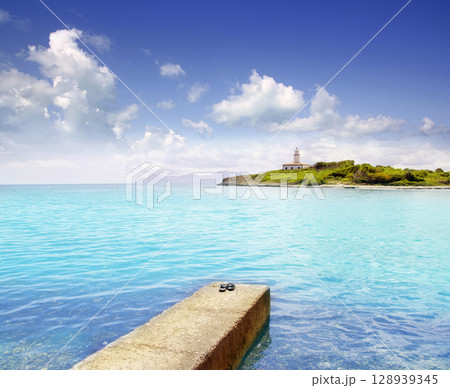 Alcanada Alcudia Mallorca with Aucanada island Alcanada Alcudia Mallorca with Aucanada island 128939345