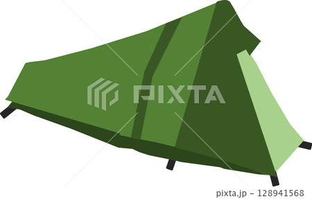 テントのグラフィック素材イラスト	 128941568
