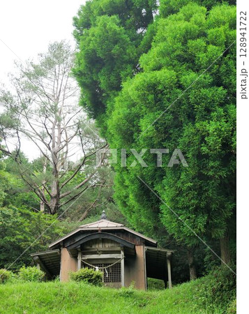峰棚田 布田神社 熊本県上益城郡山都町 峰棚田 布田神社 熊本県上益城郡山都町 128941722