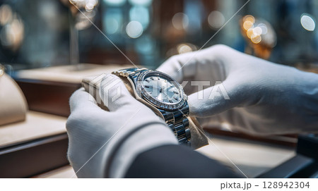 高級腕時計の鑑定イメージ02 高級腕時計の鑑定イメージ02 128942304