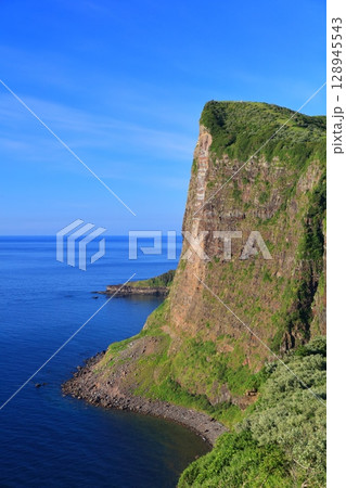 【島根県】快晴の国賀海岸の摩天崖（隠岐の島　西ノ島） 128945543