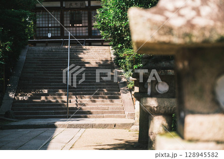 [宇治上神社／宇治神社]静かな参道 128945582
