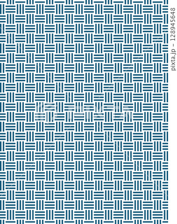 藍色の三崩しの背景 藍色の三崩しの背景 128945648