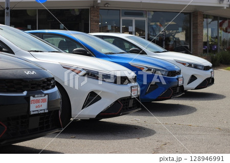 アメリカ市場で販売される韓国車KIA・Hyundaiの外観写真 アメリカ市場で販売される韓国車KIA・Hyundaiの外観写真 128946991