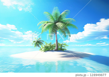 南国のリゾート地 128949877