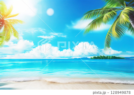 南国のリゾート地 128949878