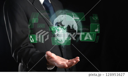 Leading the Way in Green Business and Sustainable Practices FaaS 128951627