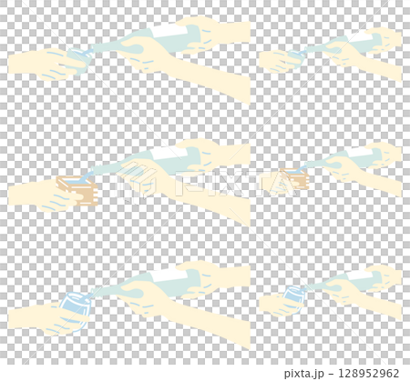 倒酒插畫集 倒酒插畫集 128952962