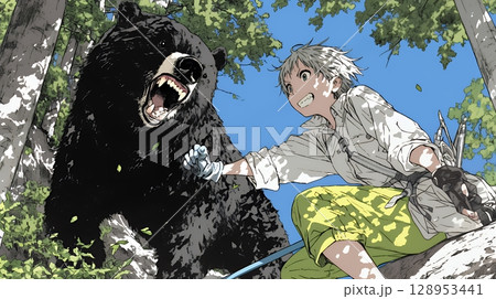 熊に遭遇してしまった人