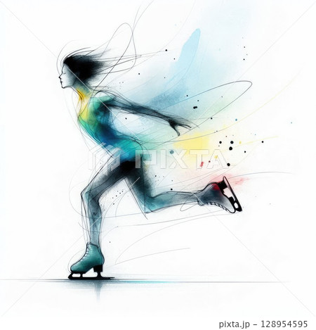 Dynamic Figure Skating in Artistic Motion with Generative AI. 128954595