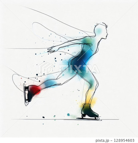 Dynamic Figure Skating in Artistic Motion with Generative AI. 128954603
