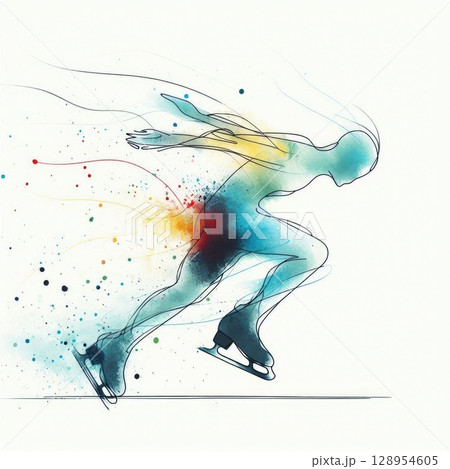 Dynamic Figure Skating in Artistic Motion with Generative AI. 128954605
