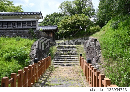 勝龍寺城跡 光秀が脱出した北門 長岡京市 勝龍寺城跡 光秀が脱出した北門 長岡京市 128954758