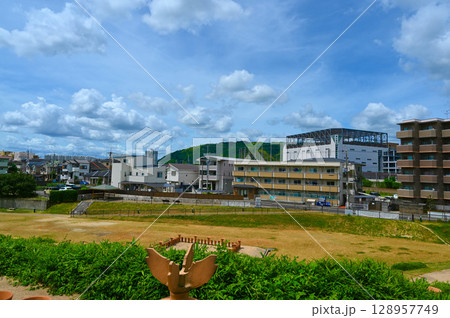 恵解山古墳　埴輪　天王山　長岡京市 128957749