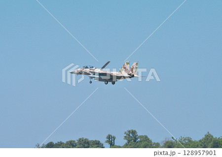 日米戦闘機共同訓練 128957901