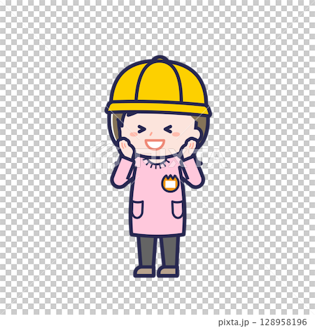 こども／ななめ／女の子 21 128958196