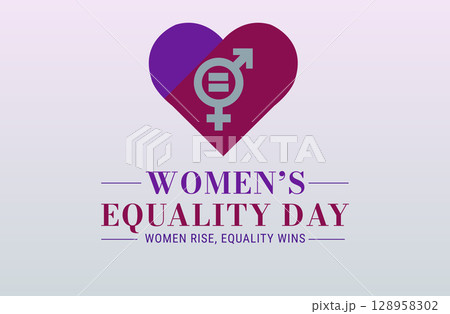 Heart Symbol Womens Equality Day Icon 128958302