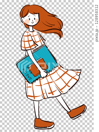 走與書的女孩 走與書的女孩 128958312